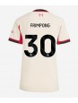 Liverpool Jeremie Frimpong #30 Replika Borta Kläder Dam 2025-26 Kortärmad